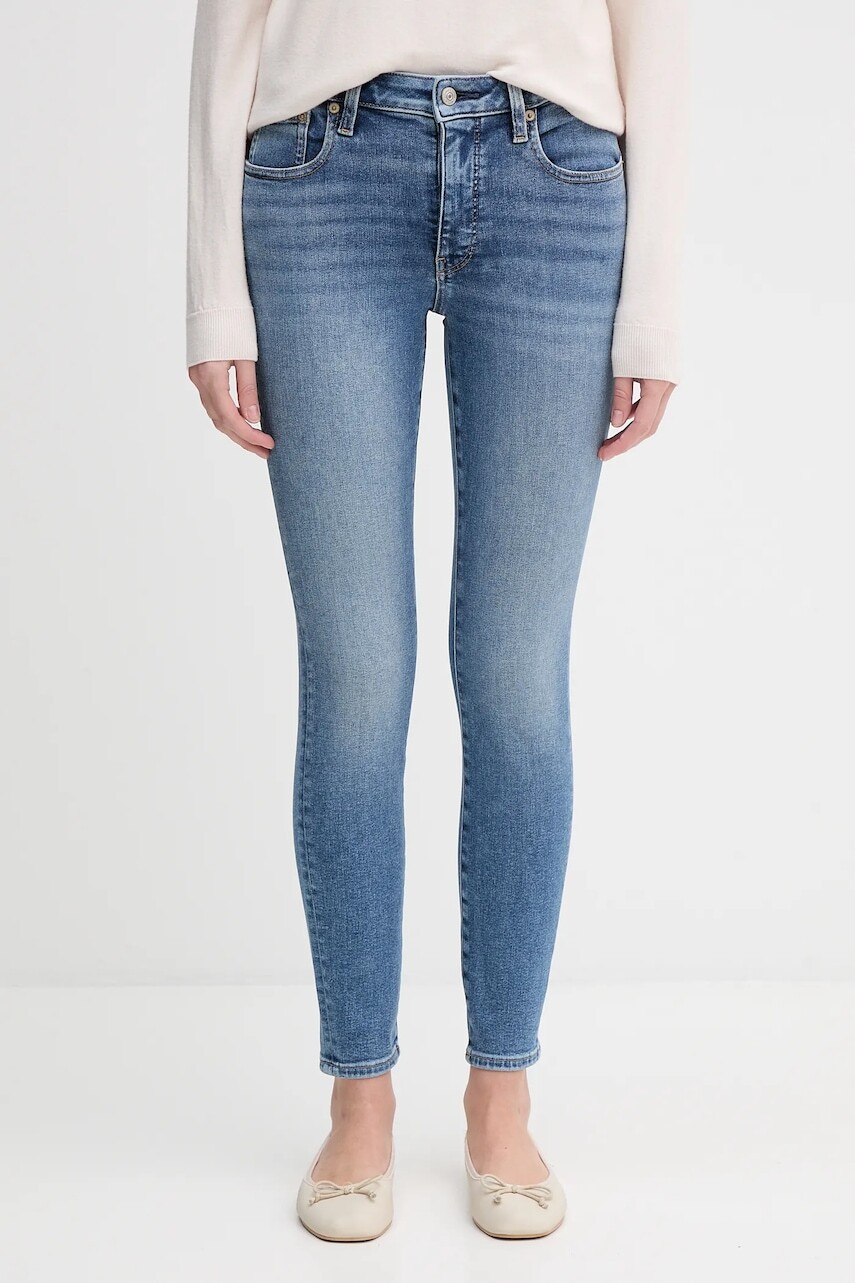 Rifle Calvin Klein Jeans modrá farba, LV047D902G