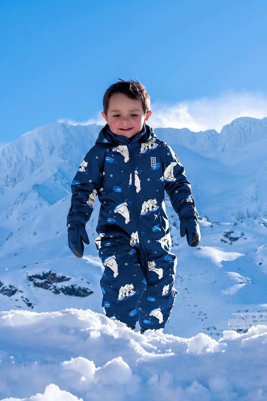 Detský overal Lego LWJERI 704 tmavomodrá farba, 11010976