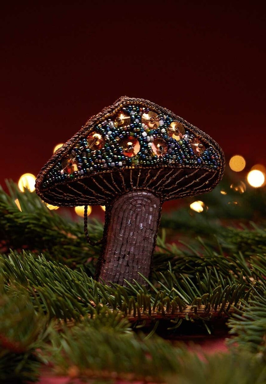 Ozdoba na vianočný stromček Medicine fialová farba