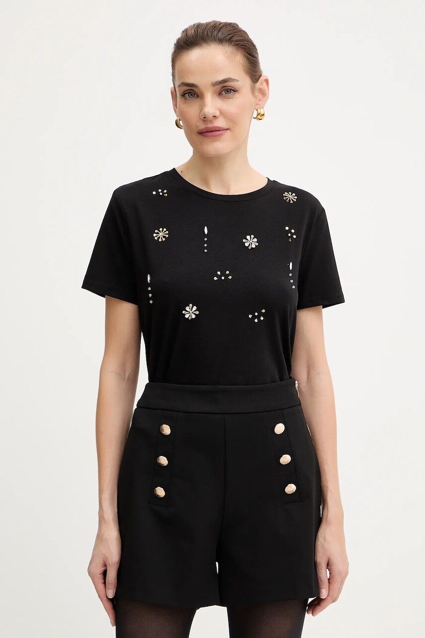 Tričko Morgan dámske, čierna farba, DGAME