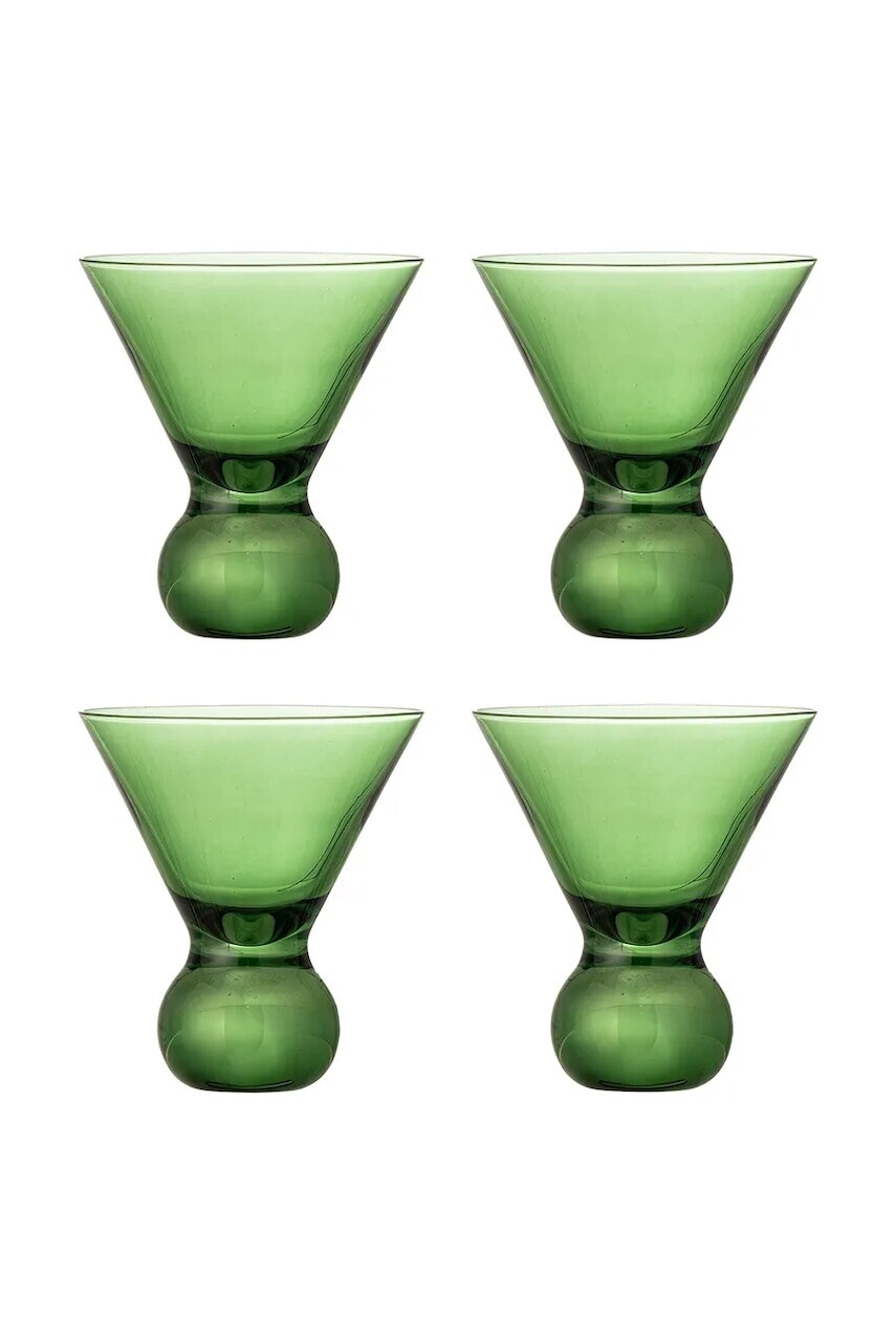 Sada kokteilových pohárov Bloomingville Corliss 165 ml 4-pak priehľadná farba