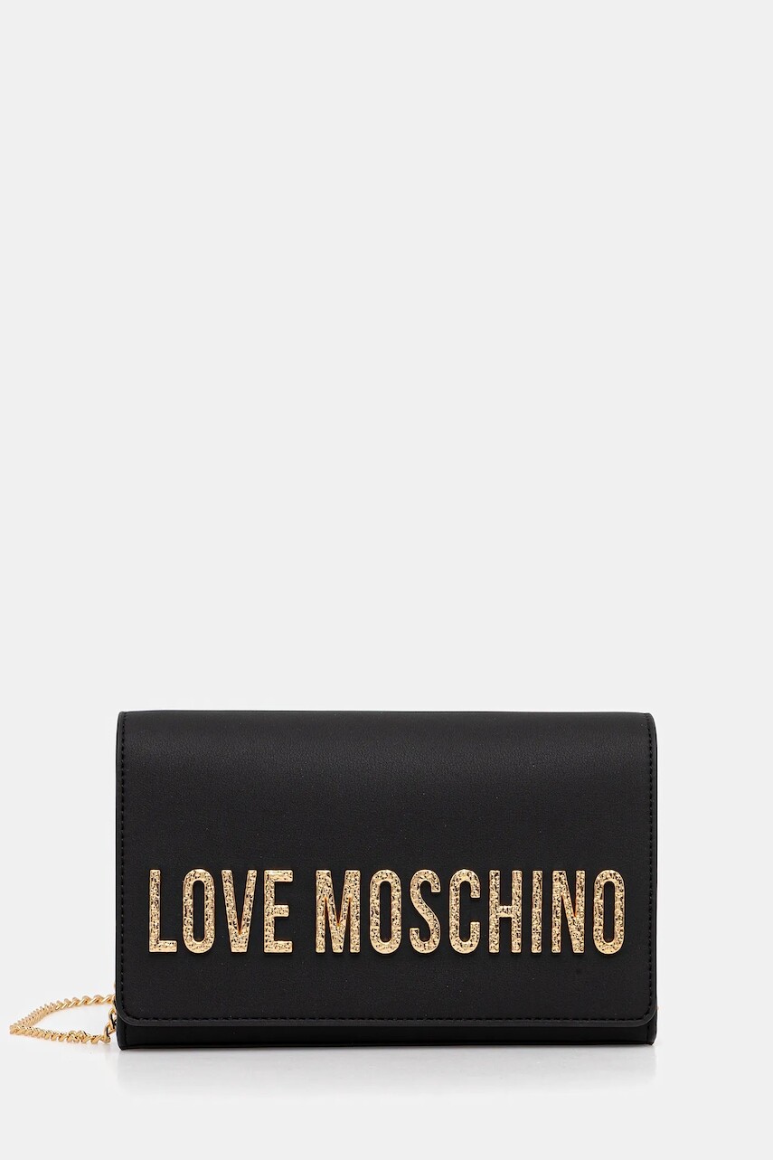 Kabelka Love Moschino čierna farba, JC4121PP0NKD000A