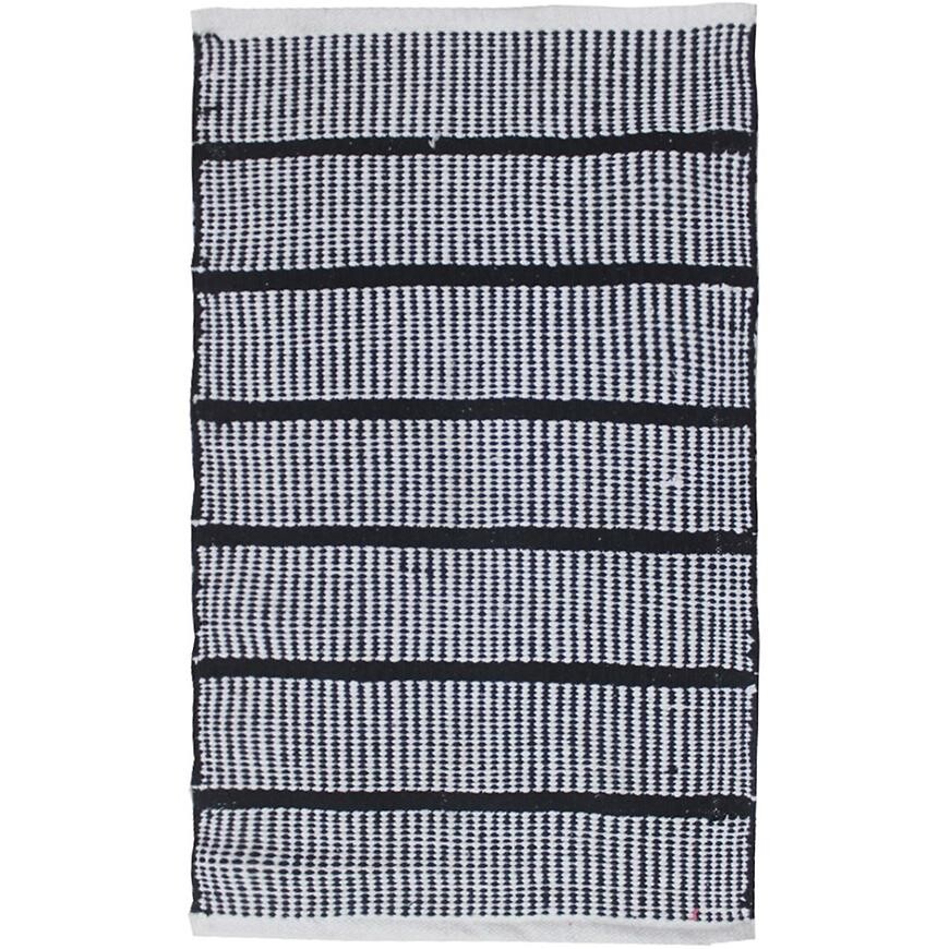 Koberec Breton Stripe 0,8/1,5 DO-RUG-C1005 čierny