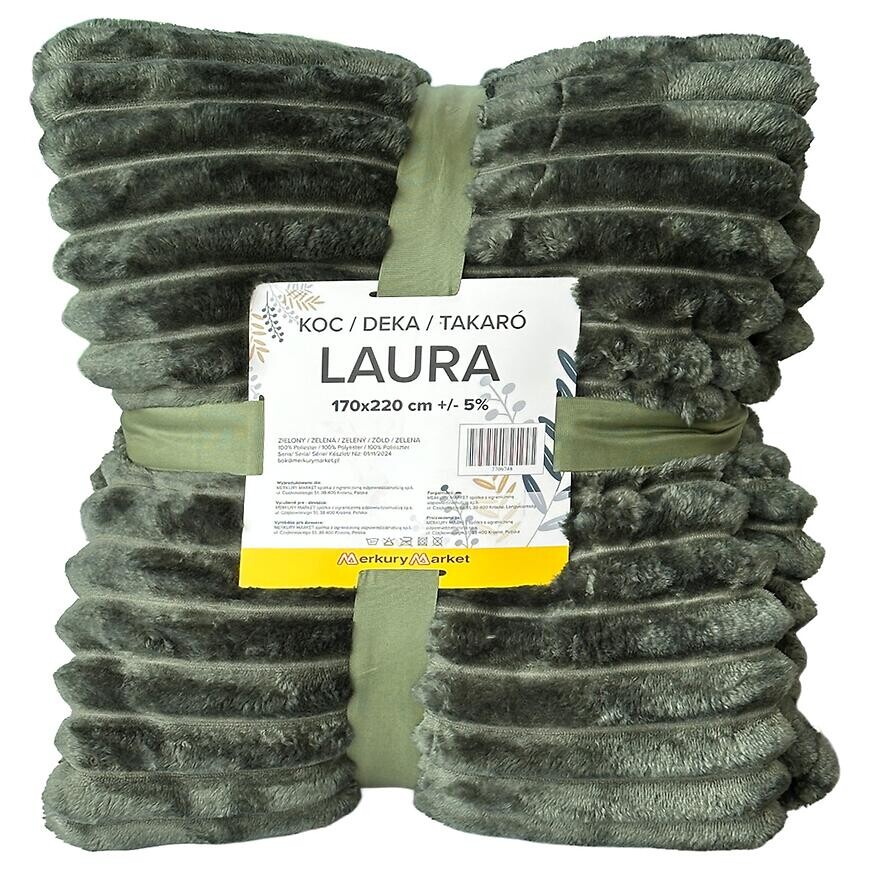 Deka Laura 170x220 cm 2 zelená