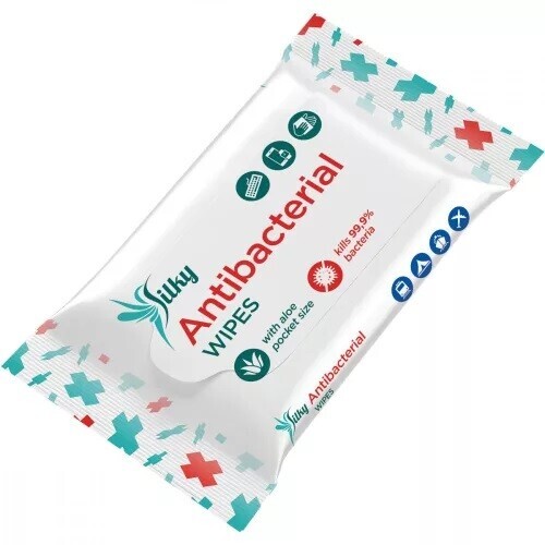 Silky Kids Silky Vlhčené obrúsky, antibakteriálne  10 kusov