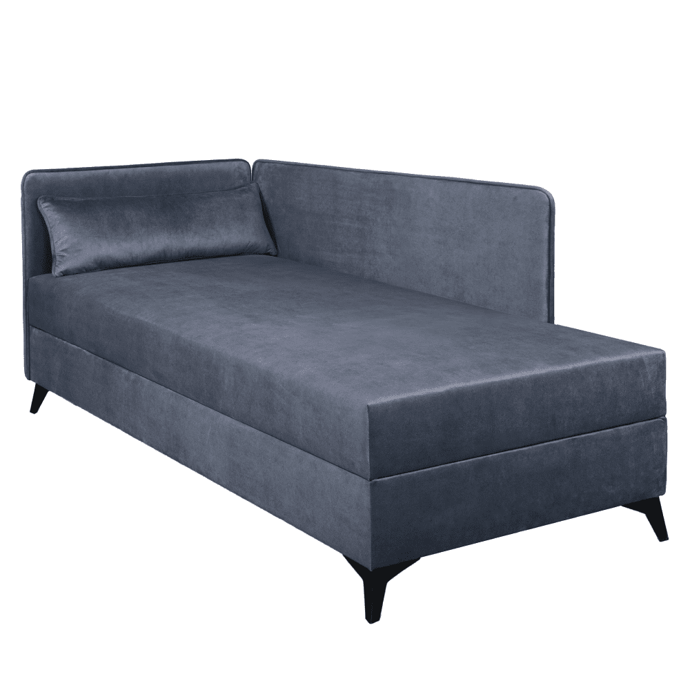 Váľanda s úložným priestorom, modrá, RINUN