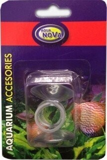 Aqua Nova přísavka kruhová transparent 16 mm, 2 ks