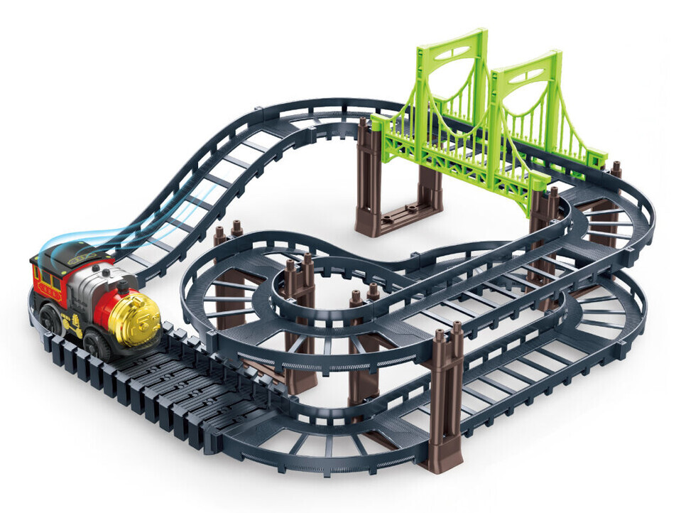 Dráha s mašinkou 31x32x14cm