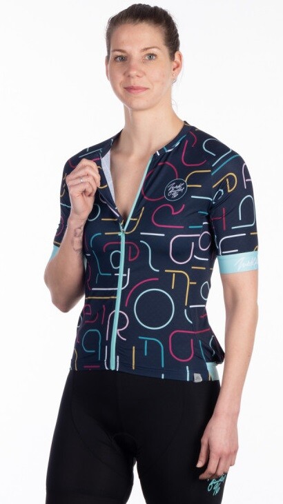 Northfinder MARGARET dámsky cyklistický dres TR-4900MB-512 multicolor print Veľkosť: S 8584153470641