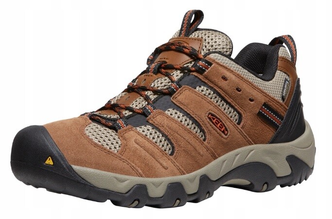 Keen HEADOUT WP MEN bizón/fossil orange Veľkosť: 44,5 195208304583