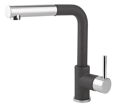 CONCEPT BDG4527bc Batéria drezová so sprchou granit ČIERNA