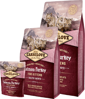 Carnilove Salmon & Turkey for Kittens – Healthy Growth