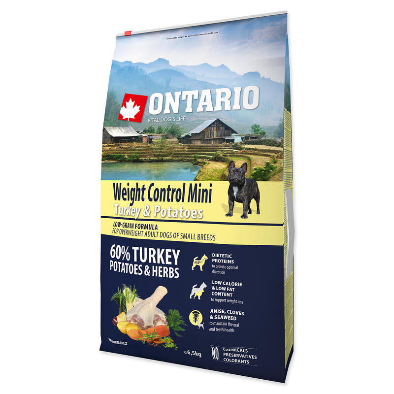 ONTARIO Mini Weight Control Turkey & Potatoes