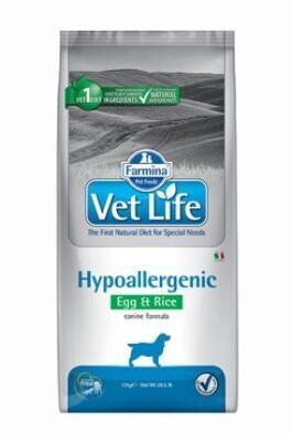 Vet Life Natural DOG Hypo Egg & Rice