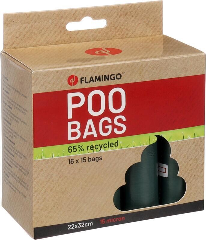 Flamingo Poco Sáčky na exkrementy zelené