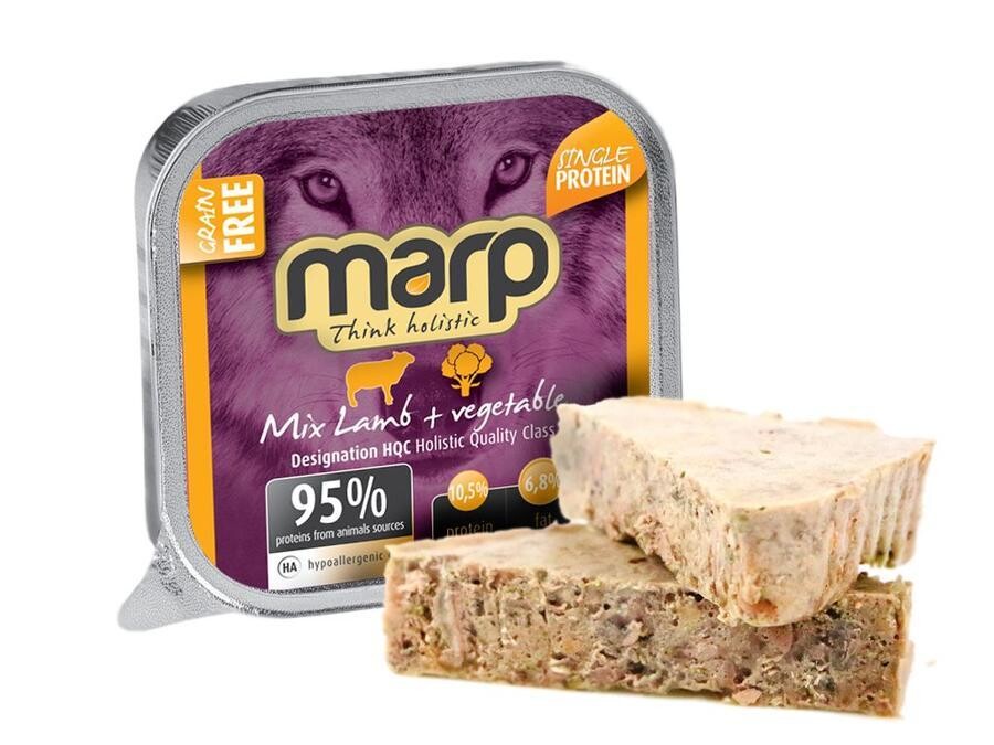 Marp Mix vanička pro psy jehně+zelenina 16x100g