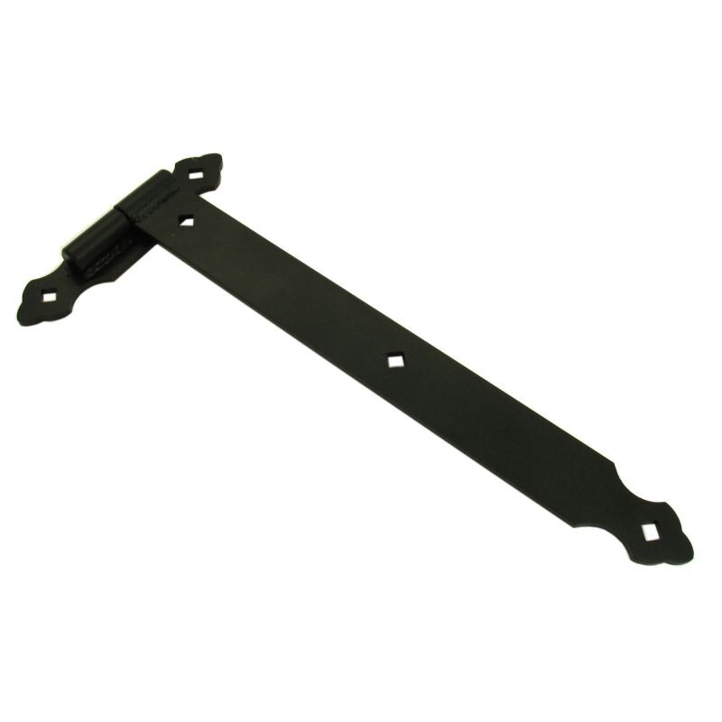 Dverový záves so závesným tŕňom a guličkou ZBR 80x4,5 cm - čierny