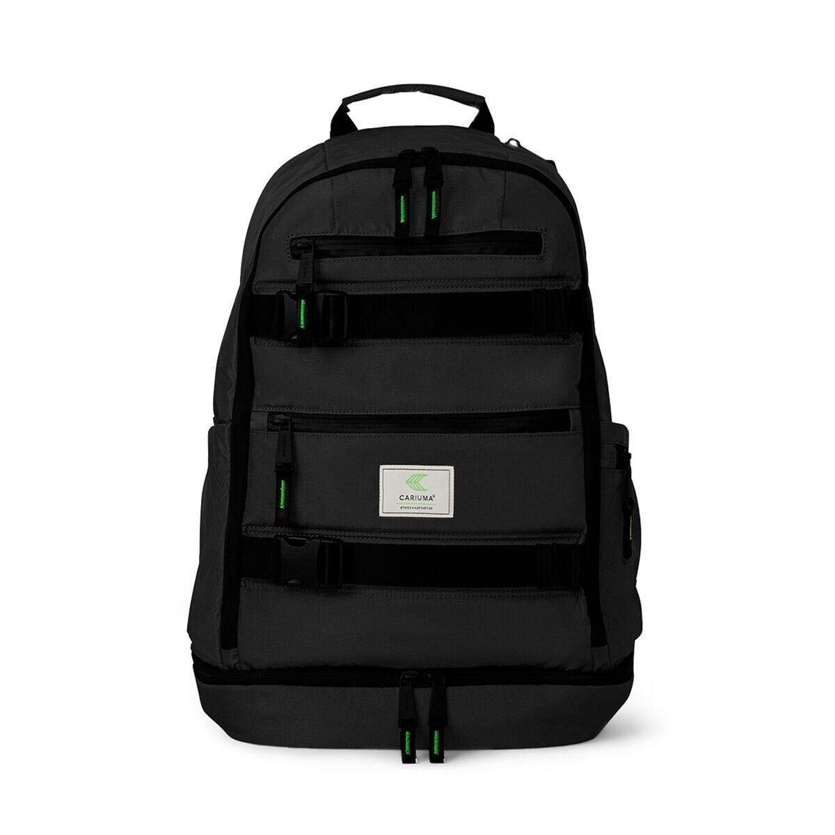Batoh Cariuma Jameson Skate Backpack Black veľkosť oblečenia OS