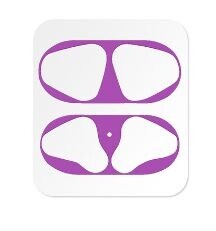 Prachové nálepky na puzdro pre AirPods 1 a 2 - Fialové
