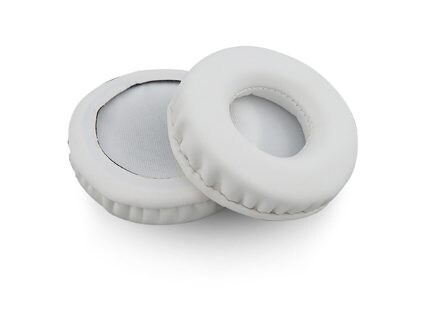 Náhradné náušníky pre slúchadlá AiAiAi TMA1, TMA-1 Studio, TMA-1 DJ, TMA2 - Biele, kožené