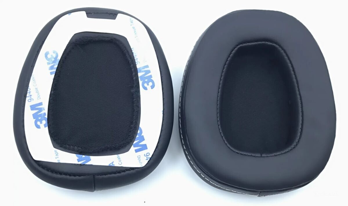 Náhradné náušníky pre slúchadlá SkullCandy Crusher Wireless 2.0 - Čierné, kožené