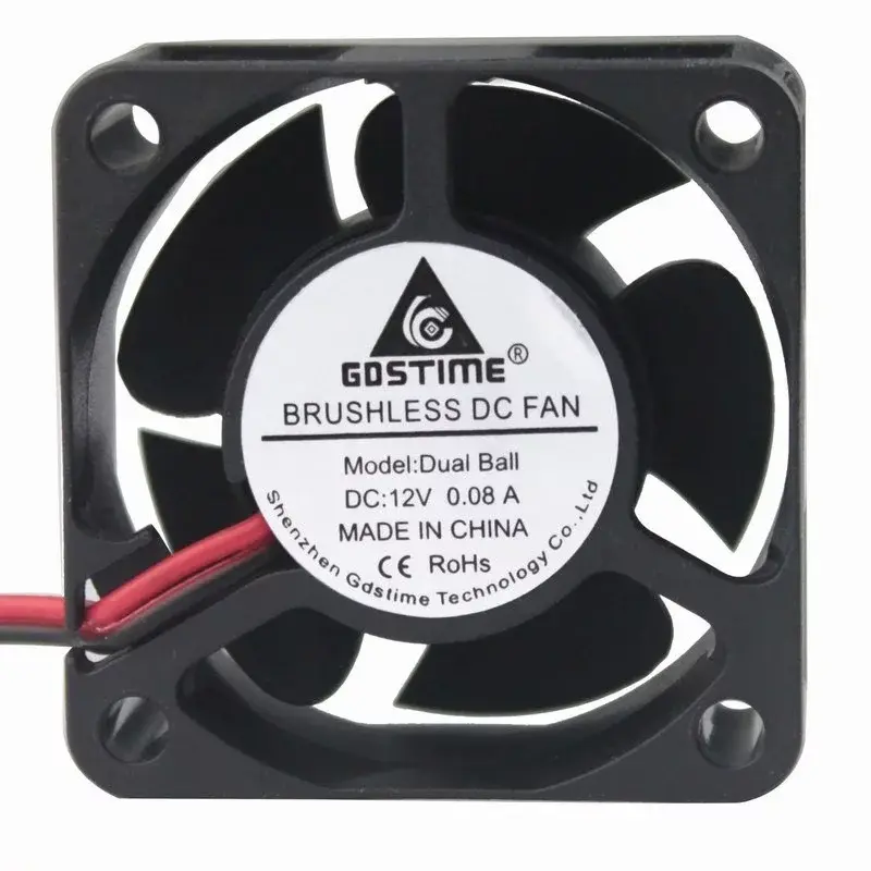 Ventilátor 40x40x20mm, 12V DC, guličkové ložisko