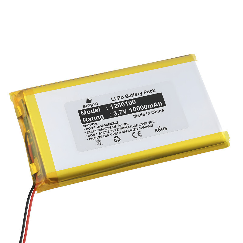 Li-Pol batéria 10000mAh, 3.7V, 1260100