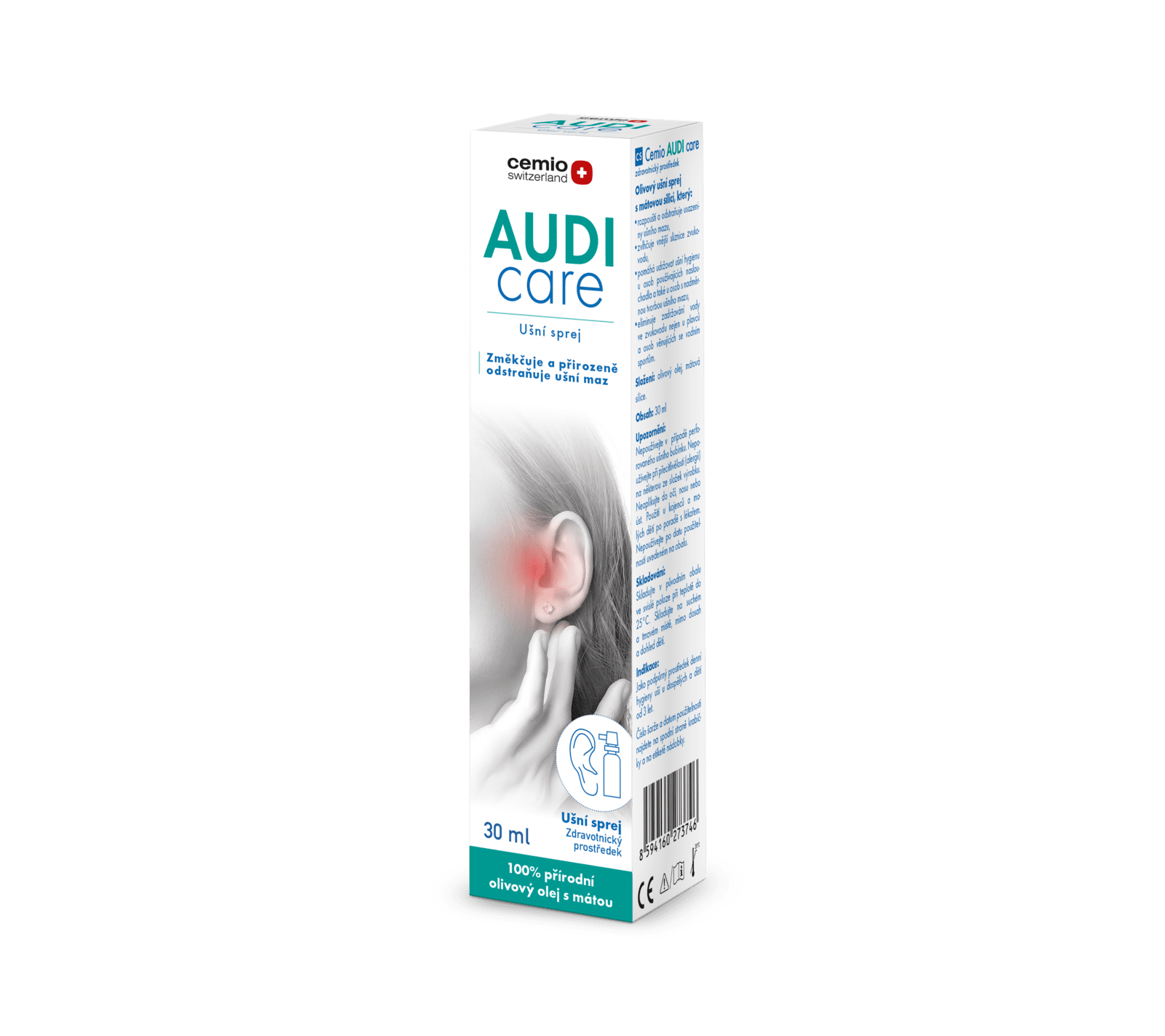 CEMIO AUDI care ušný sprej 30 ml