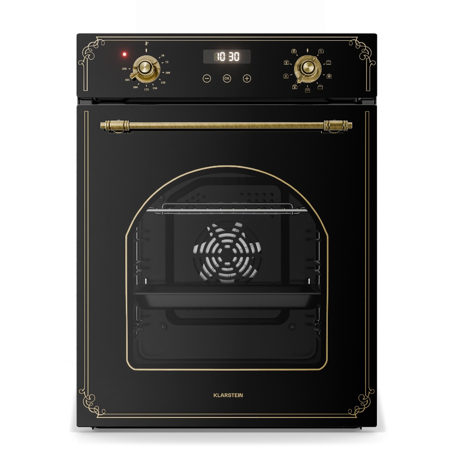 Klarstein Victoria vstavaná rúra 45 cm 49 l čierna