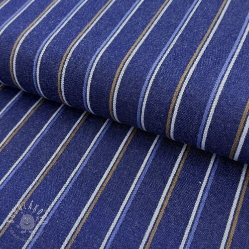 JEANS DENIM Stripes indigo