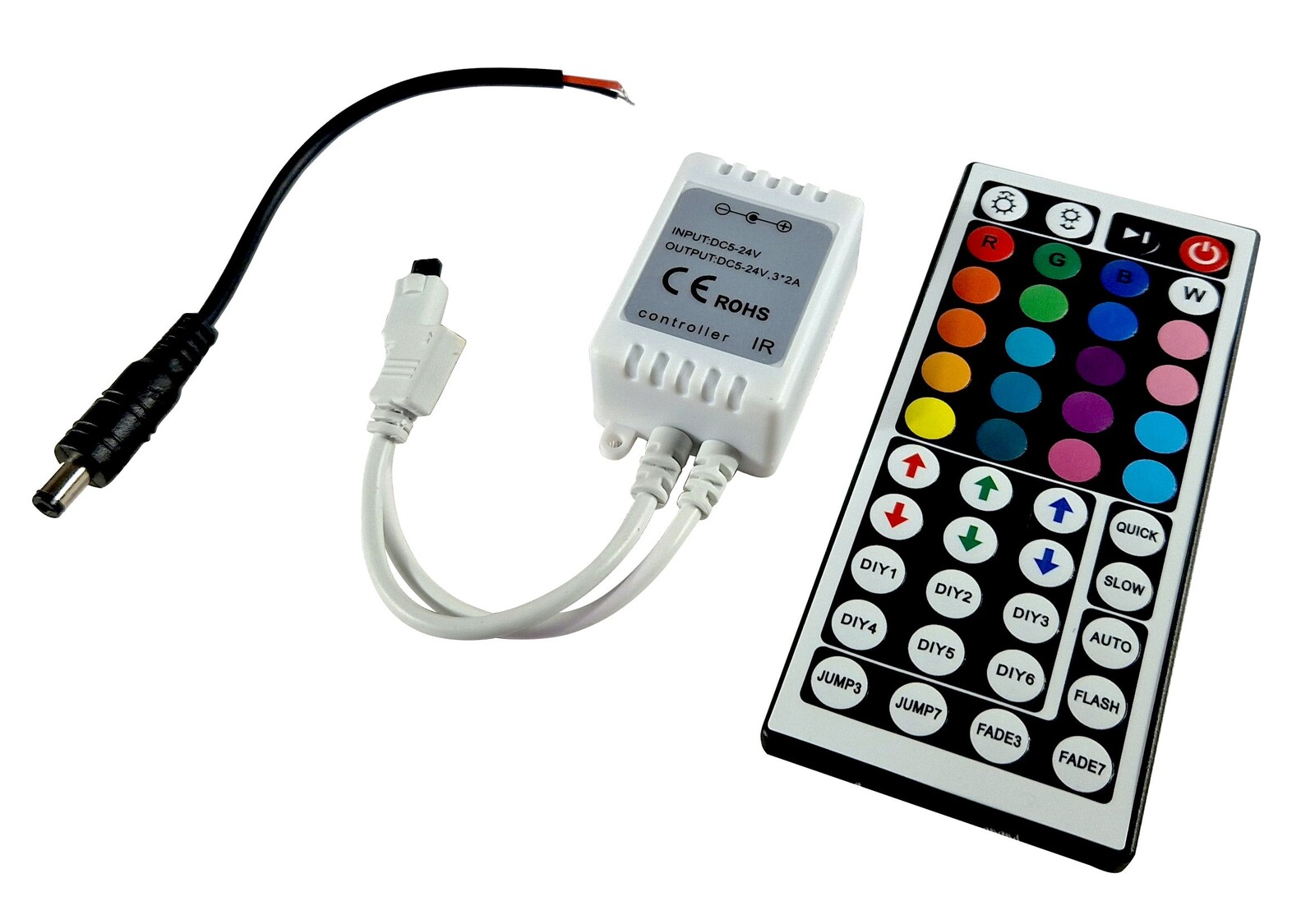 LED Solution RGB Ovládač IR 44B 06304