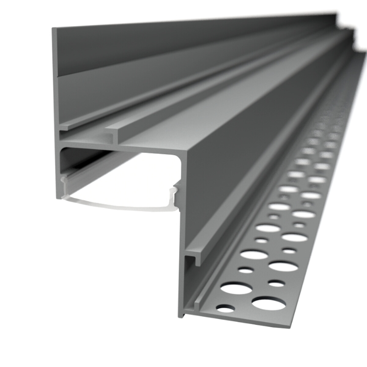 LED Solution Vstavaný profil do SDK pre LED pásiky V17 Vyberte variantu a dĺžku: Profil bez difúzora 1m LP503-1M