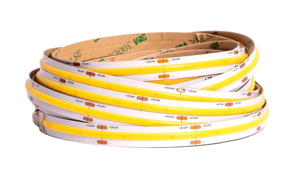 LED Solution Biodynamický COB CCT LED pásik 16W/m 24V bez krytia IP20 191122