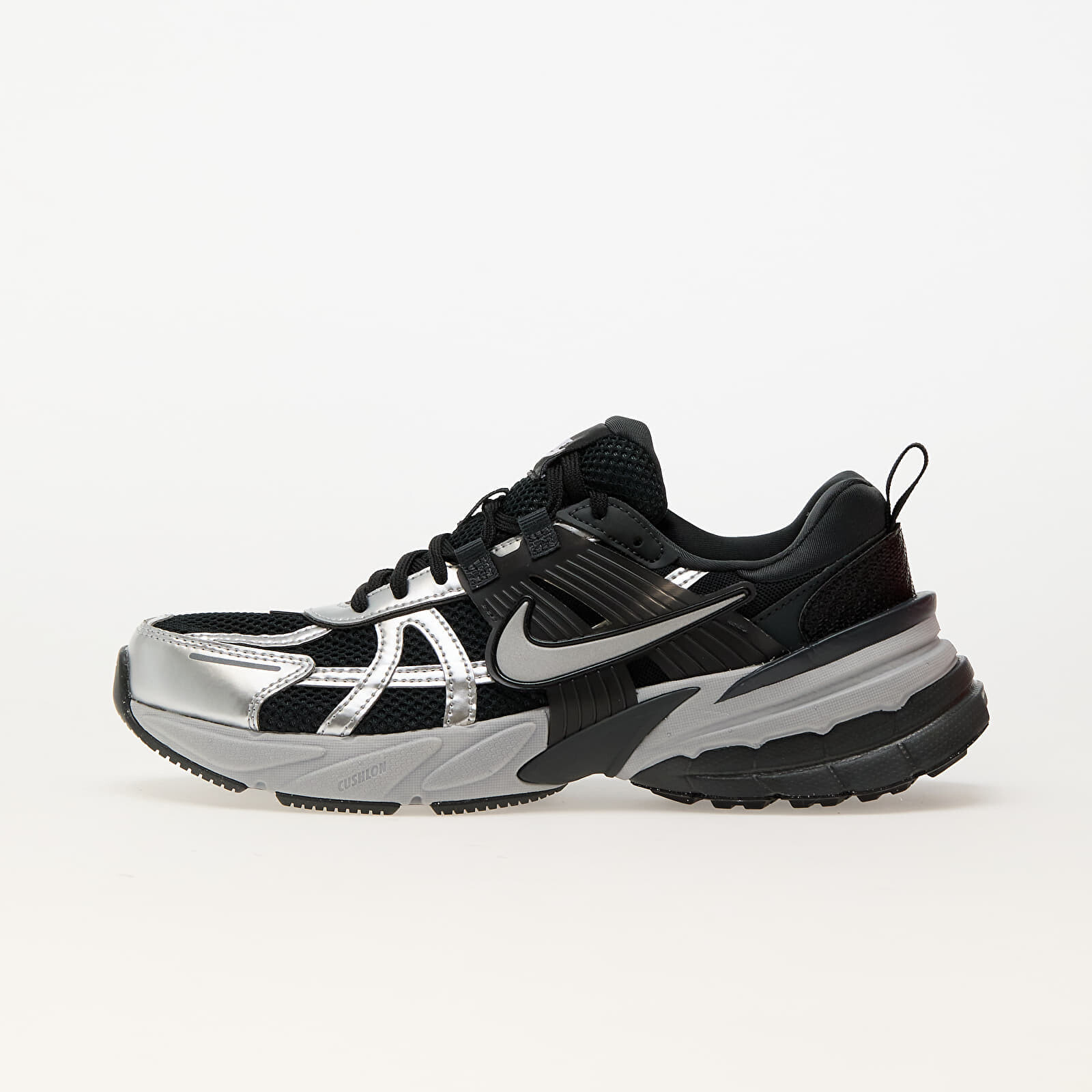 Tenisky Nike W V2K Run Black/ Metallic Silver-Anthracite EUR 38