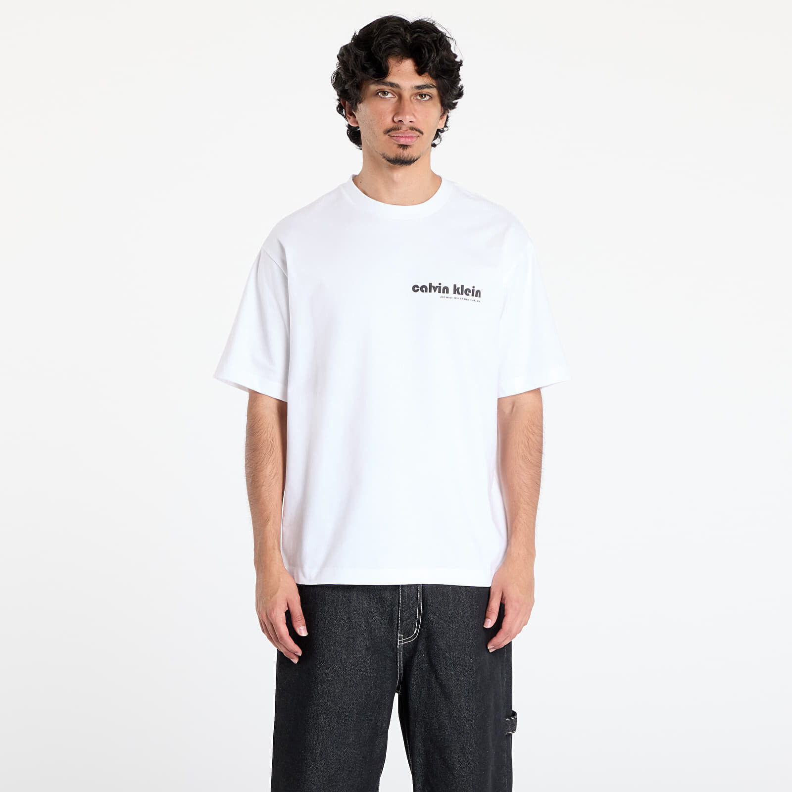 Tričko Calvin Klein Jeans Short Sleeve Tee Brilliant White L