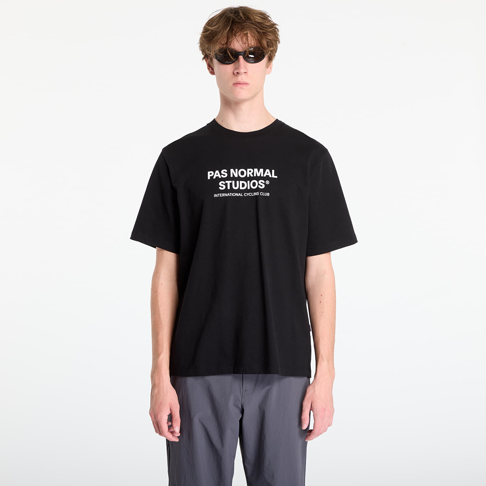 Tričko Pas Normal Studios Off-Race Logo T-Shirt Black L