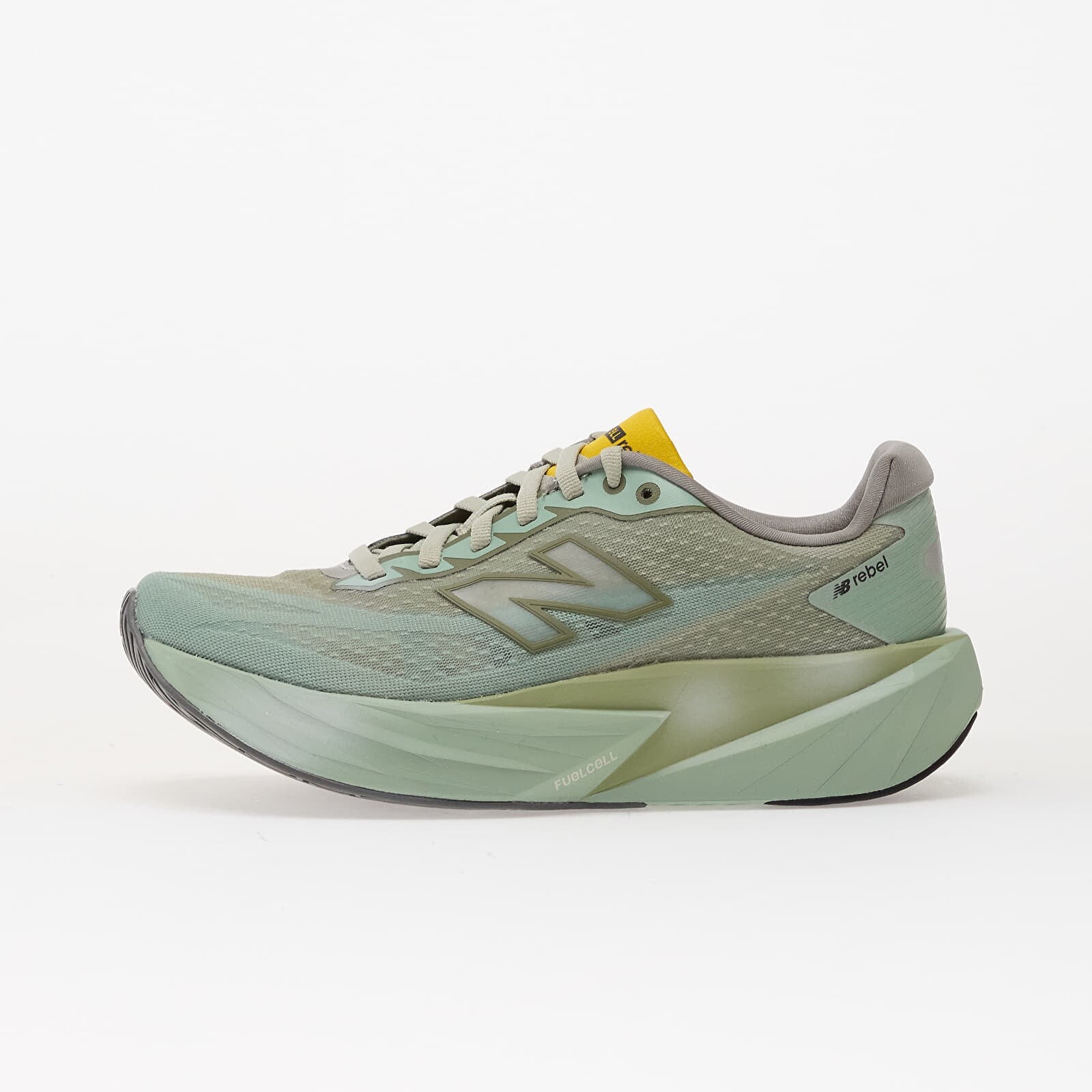 Tenisky New Balance Fuelcell Rebel v5 Td5 Garter Snake/ Mosaic Green/ Ginger Lemon EUR 41