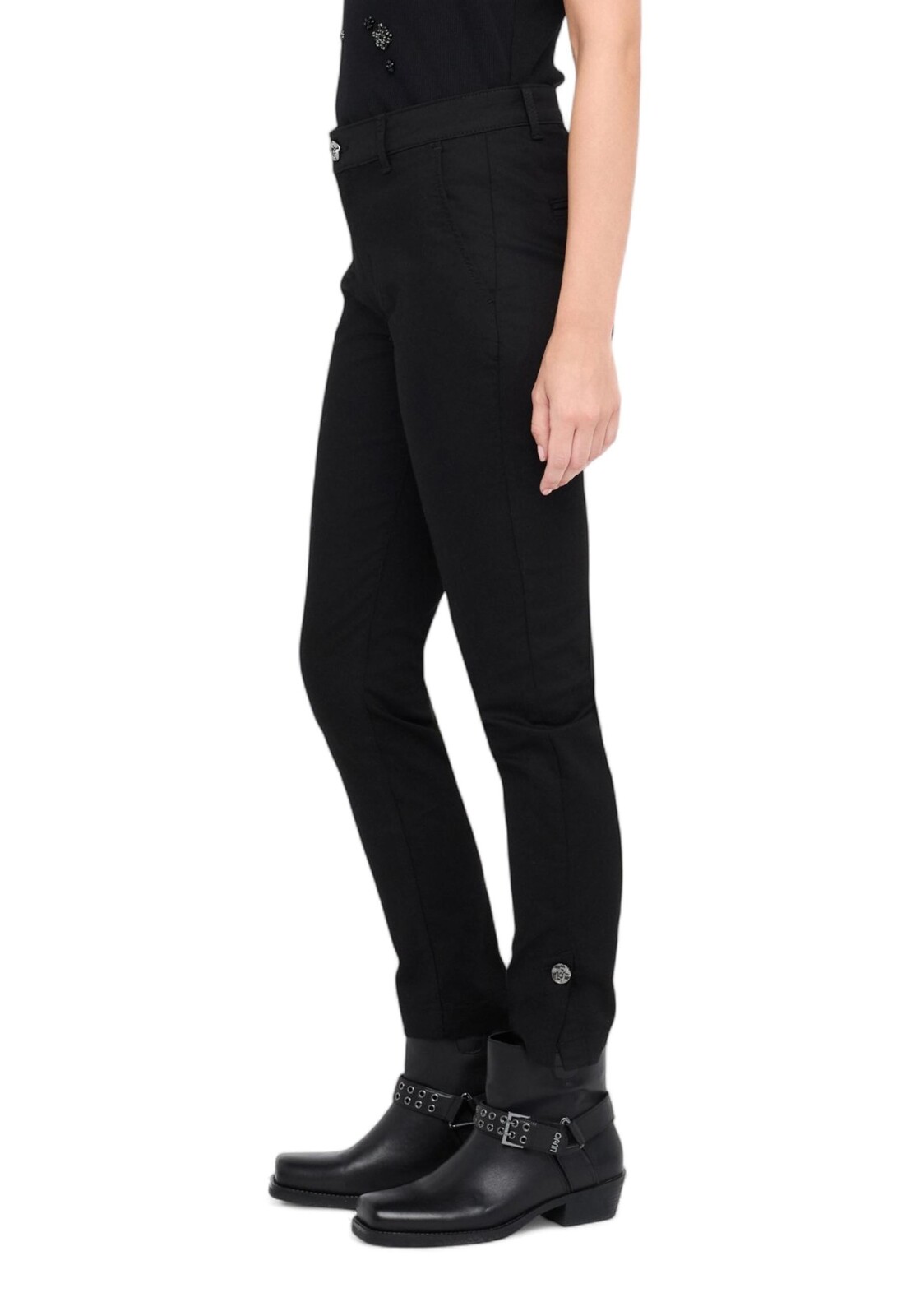 Liu Jo čierne nohavice