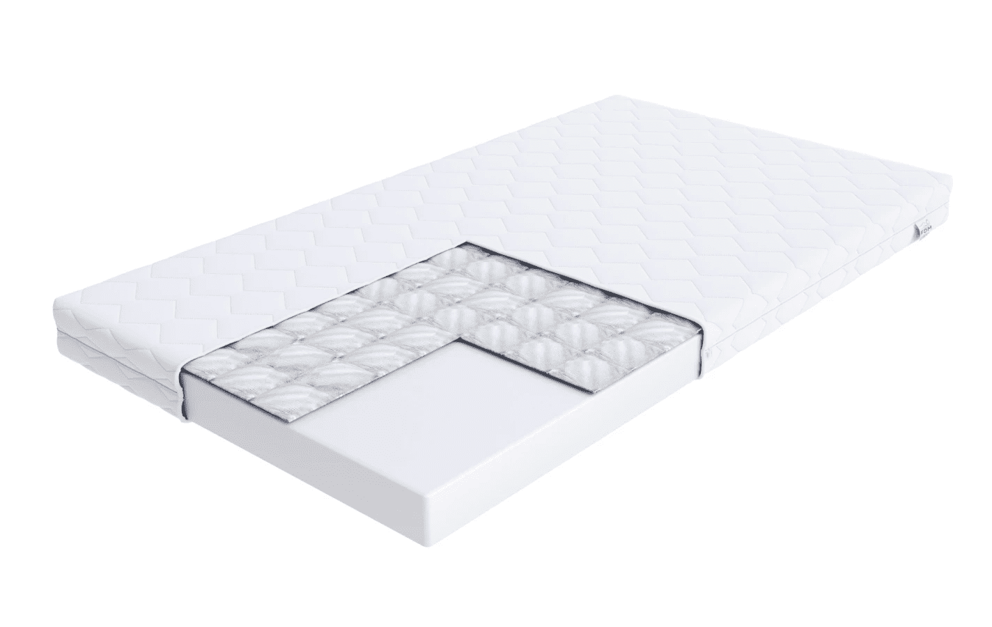 FDM Penový matrac BABY CARE Mikroquilt | 70 x 160 cm