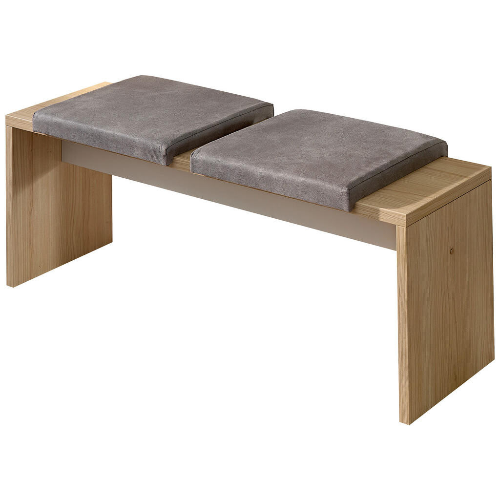 Stylife LAVICA, textil, kompozitné drevo, 130/49/40 cm