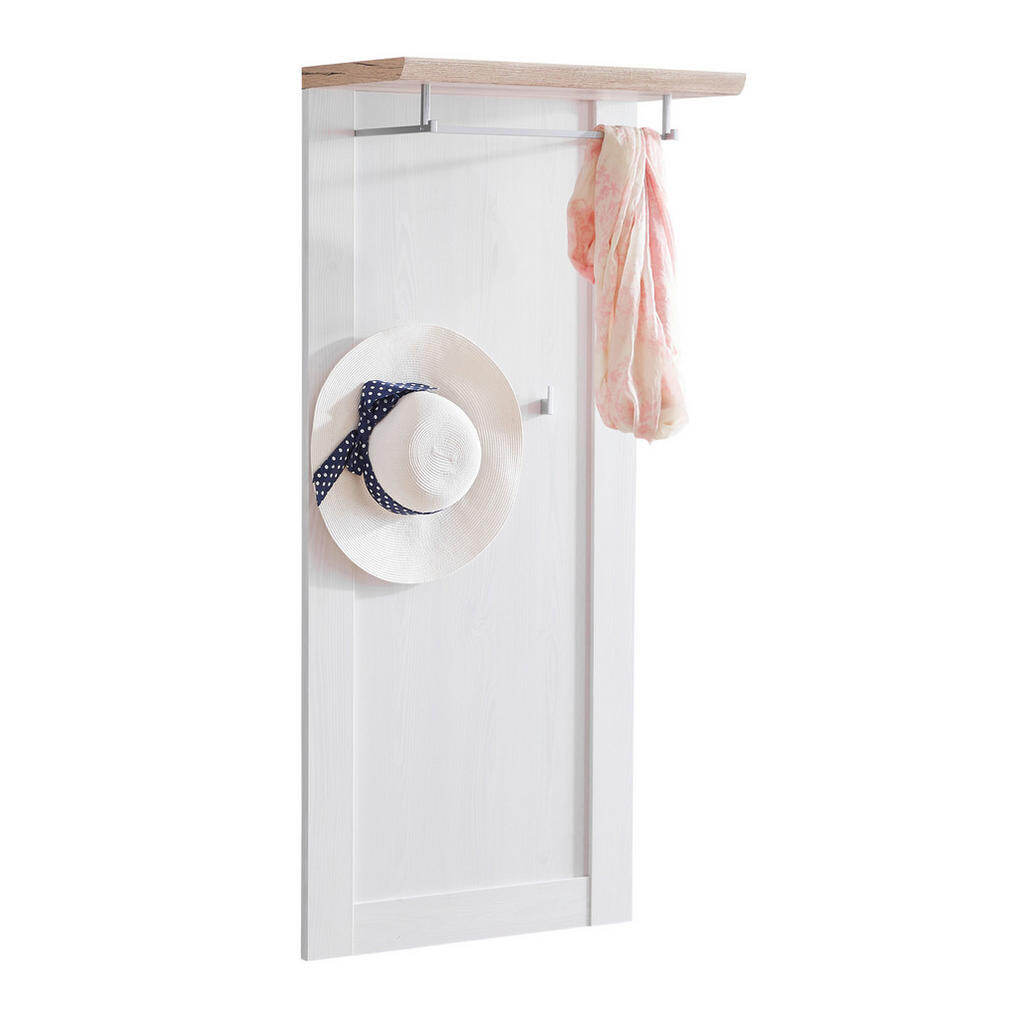 Xora VEŠIAKOVÝ PANEL, biela, farba duba,