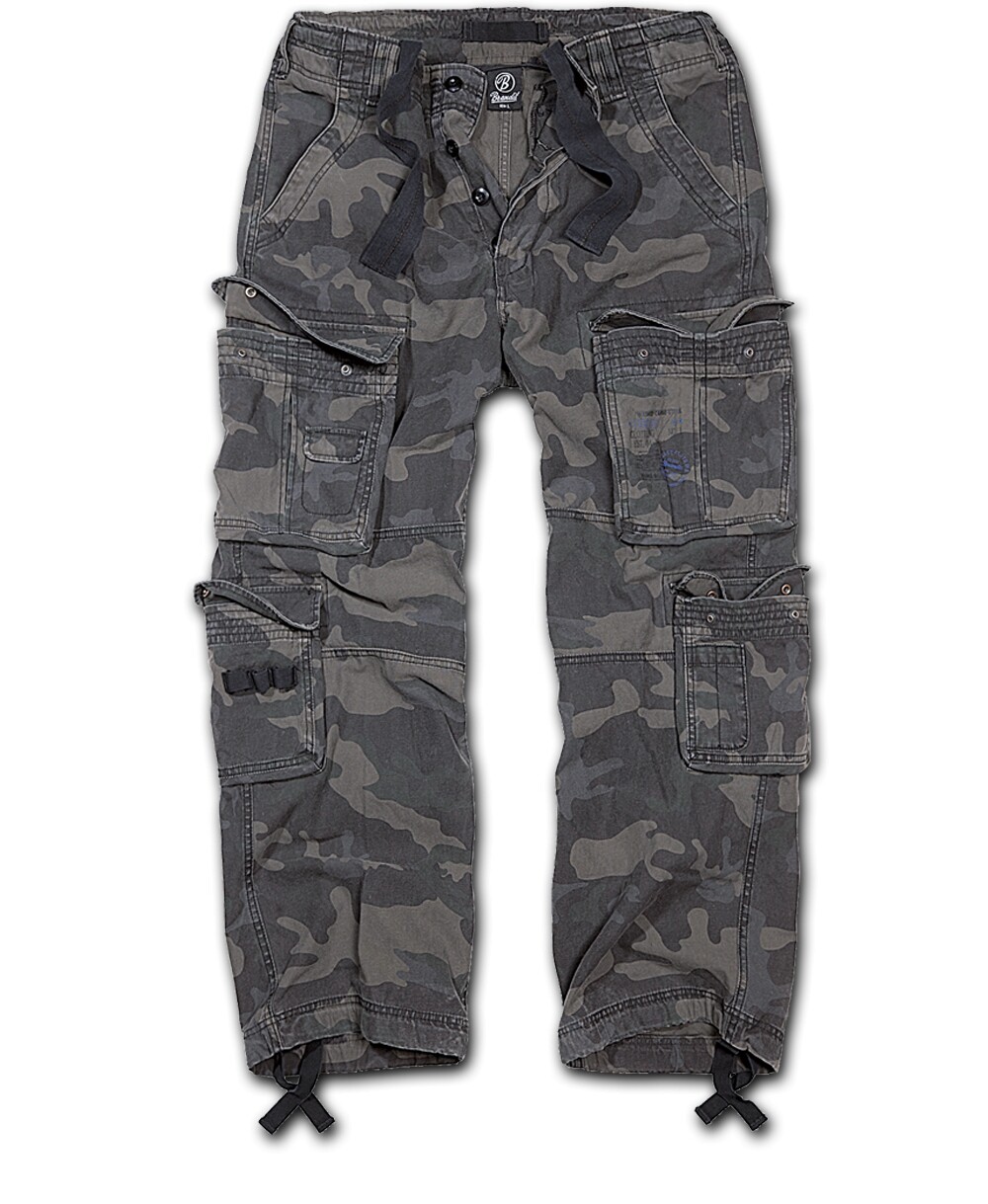 Nohavice Brandit Pure Vintage - darkcamo, XL
