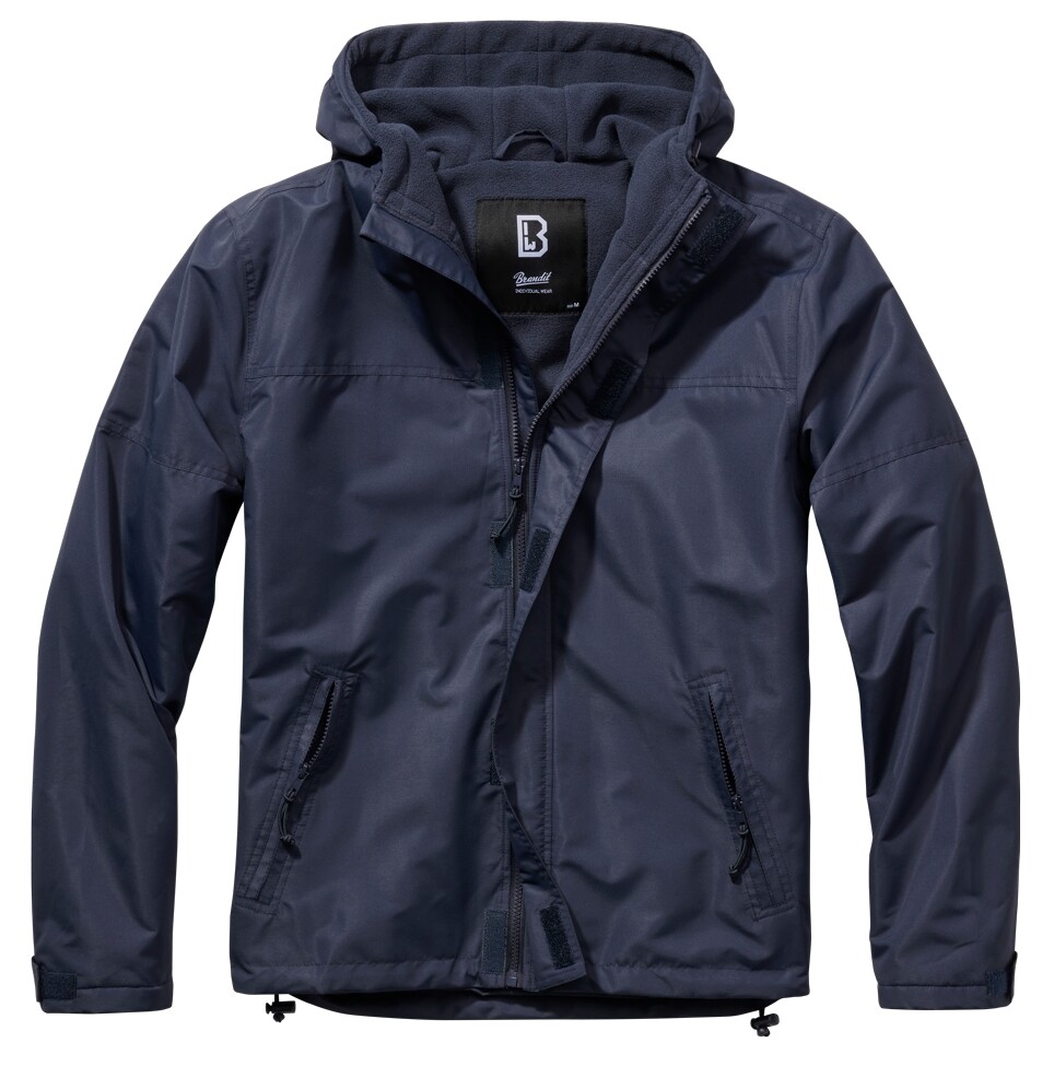 Bunda Brandit Windbreaker Frontzip - navy, 4XL