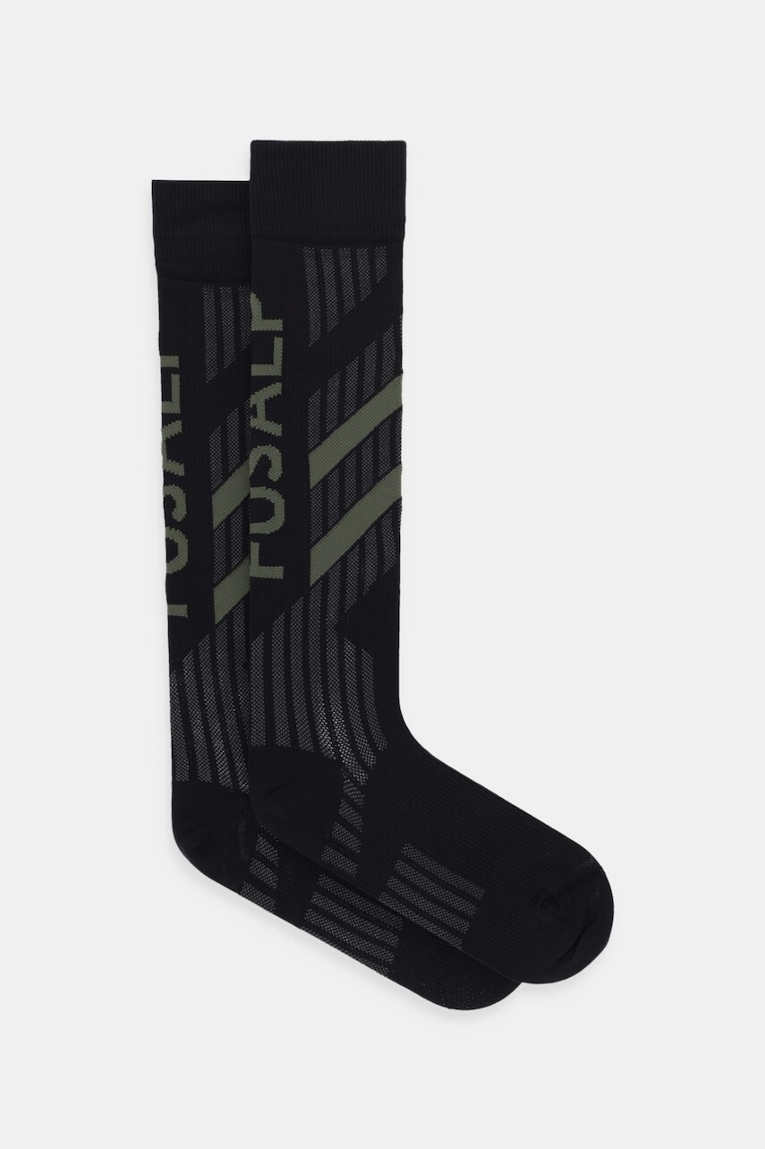 Lyžiarske ponožky Fusalp čierna farba, I3718