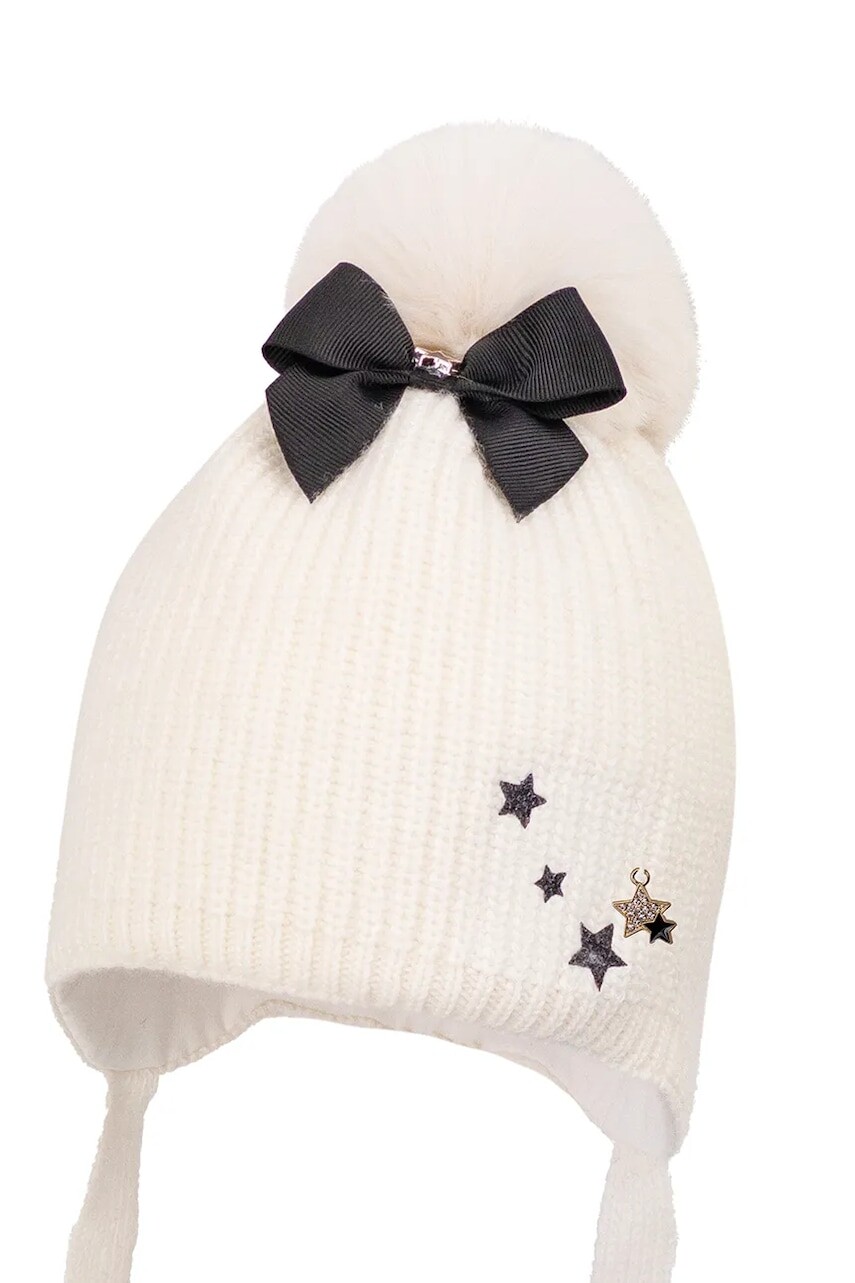 Čiapka Jamiks MARCELLE II béžová farba, JZI212