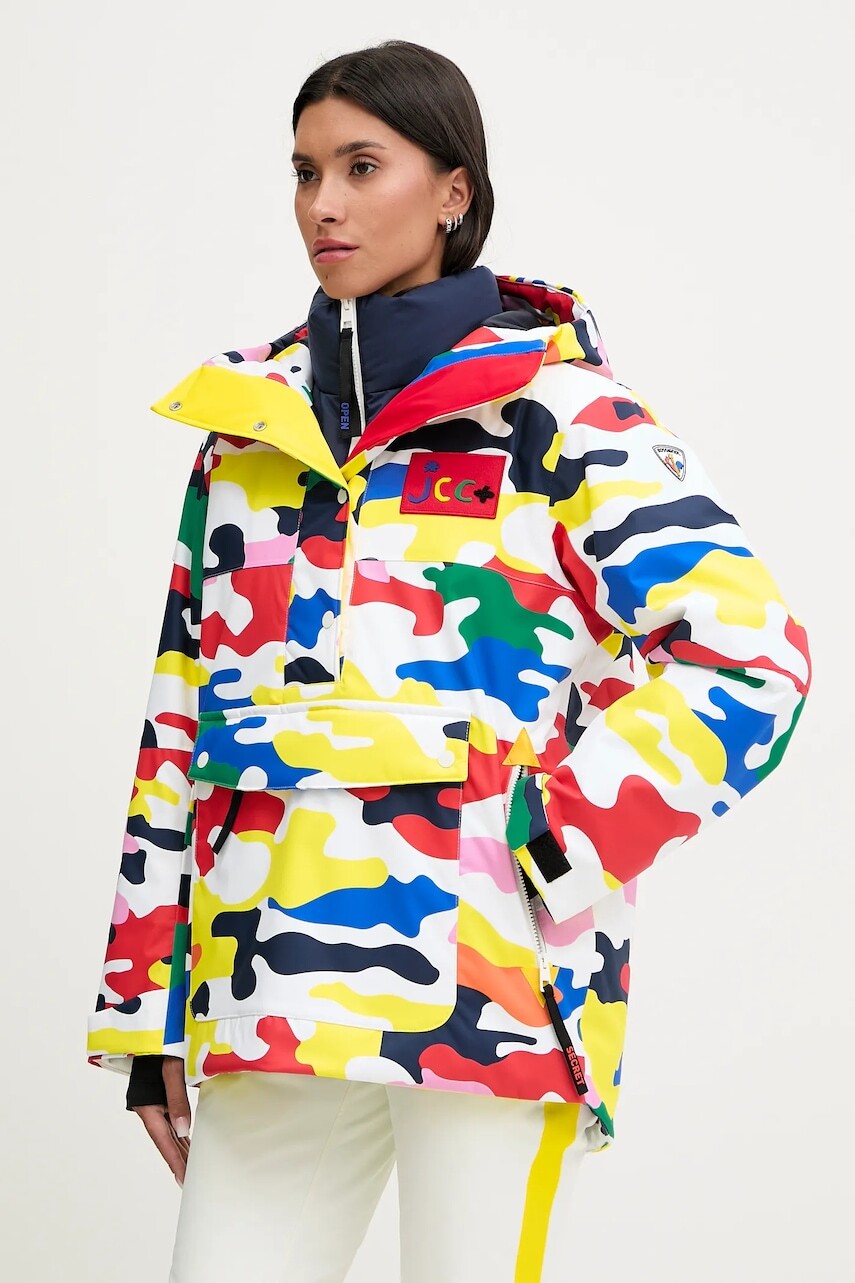 Lyžiarska bunda Rossignol JCC biela farba, RLOWJ22