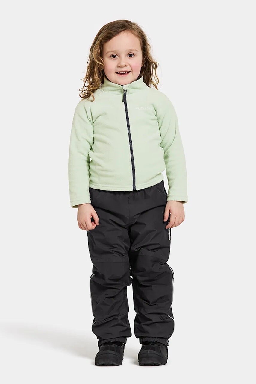 Nohavice Didriksons NARVI KIDS PANT 2 čierna farba, 504975