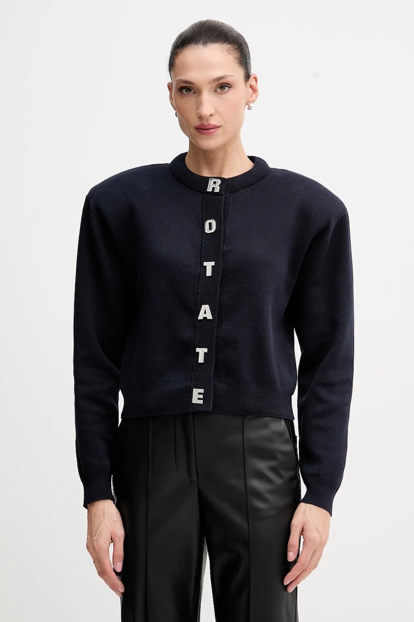 Kardigán Rotate tmavomodrá farba, 1138542318