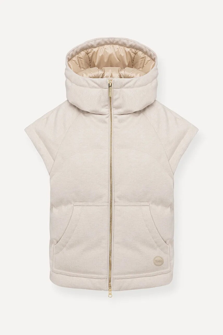 Páperová vesta Colmar béžová farba, zimná, 2299.7ZN