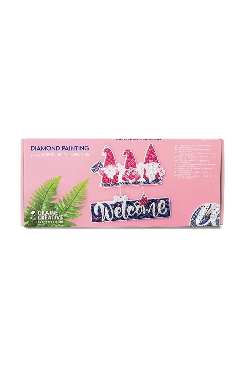 Diy súprava Graine Creative Gnomes Rhinestone 13 x 30 x 2 cm viac farieb